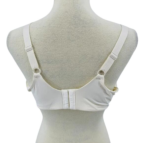 Olga Cloud 9 Lace Underwire Contour Bra 42C Gardenia - Picture 7 of 7